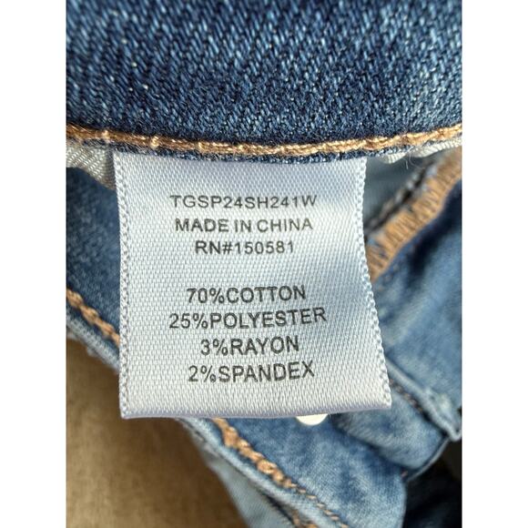 Threadgrit Cuffed Denim Shorts Size 32 NWT - Picture 4 of 5